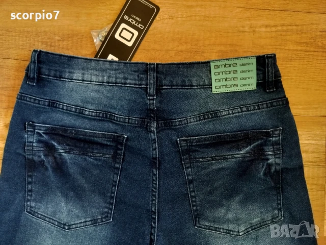 Нови мъжки къси дънки OMBRE M/32, снимка 8 - Къси панталони - 51092002
