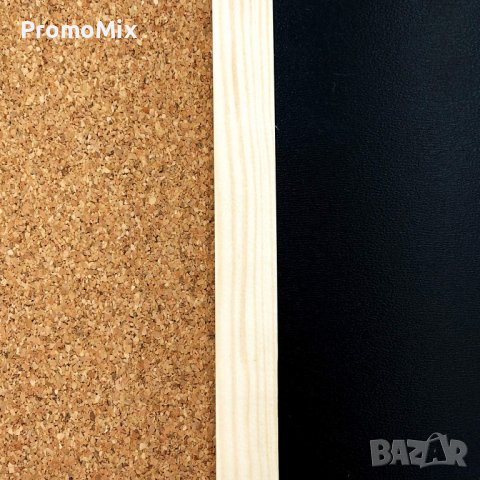 Kомбинирана дъска Сreative home Memo черна магнитна и коркова дъска табло за бележки, снимка 6 - Други - 39512061