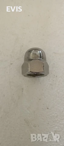 Гайка глуха (калпачата) М16 – DIN 1587 – A2 неръждаема стомана – 50 бр., снимка 1