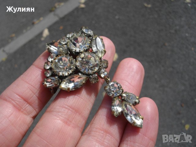 СТАРА БРОШКА, снимка 2 - Антикварни и старинни предмети - 42611929