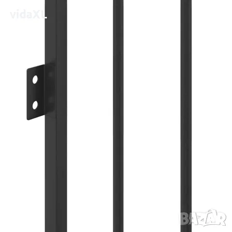 vidaXL стоманен параван за камина, черен, снимка 6 - Декорация за дома - 56146424