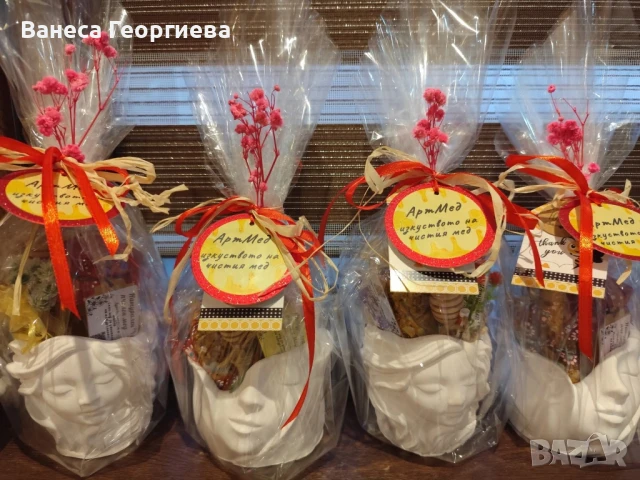 Меден подарък , снимка 3 - Декорация за дома - 50930854