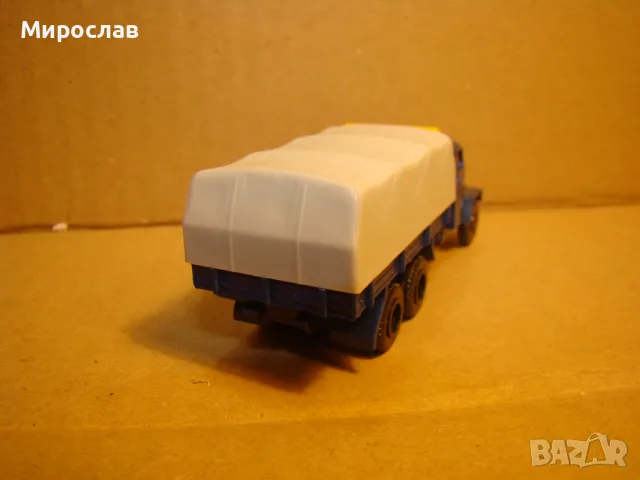 IGRA?? H0 1/87 PRAGA КАМИОН МОДЕЛ КОЛИЧКА ВЛЕКАЧ, снимка 4 - Колекции - 48603575