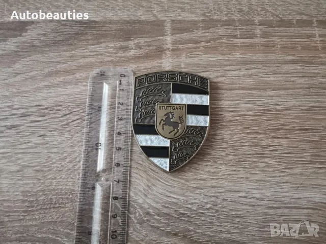 Бронзова Емблема лого Porsche, снимка 2 - Аксесоари и консумативи - 50065357