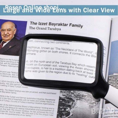 Лупа за четене с лед осветление. Нов модел!, снимка 5 - Други - 42609780