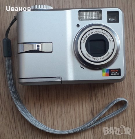 Цифров фотоапарат Kodak с оптичен визьор + карта памет, снимка 4 - Фотоапарати - 31094652