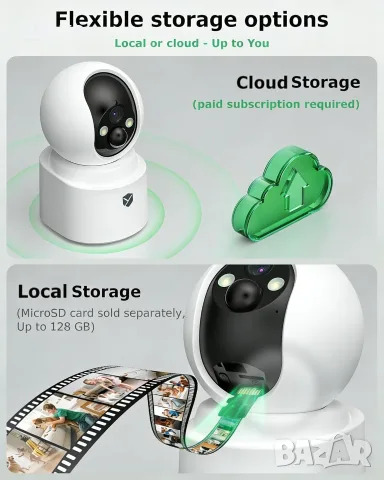 YesPano Y660 безжична вътрешна IP камера – 2.5K / 4MP