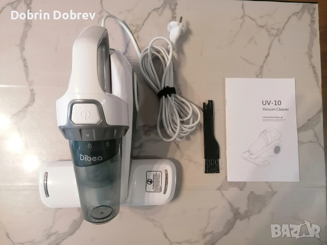 Прахосмукачка за матраци и акари Dibea с UV светлина, снимка 5 - Прахосмукачки - 52735863