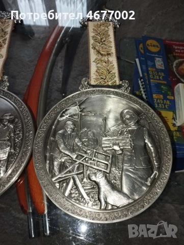 Калаено сребърни пана, снимка 2 - Антикварни и старинни предмети - 52918801