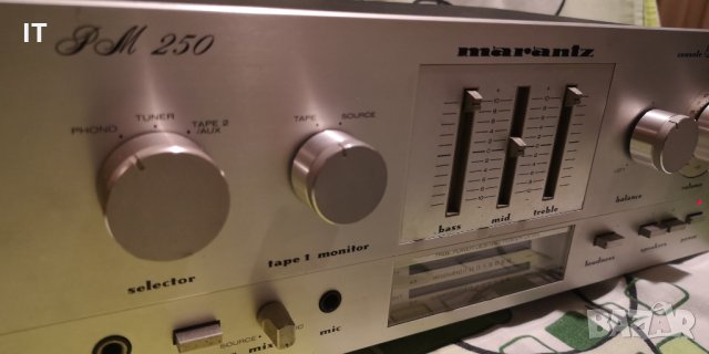 Усилвател Marantz pm 250, снимка 2 - Ресийвъри, усилватели, смесителни пултове - 35295660