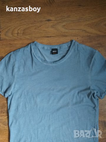 hugo boss troy - страхотна мъжка тениска КАТО НОВА, снимка 6 - Тениски - 37636698