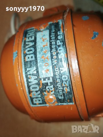 BROWN-BOVERI-марков електромотор/вентилатор 1302211137, снимка 14 - Колекции - 31797020