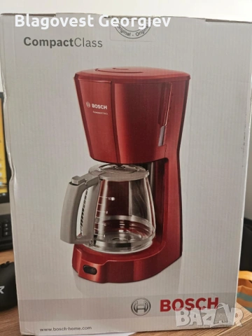 Кафемашина BOSCH CompactClass Extra Нова, снимка 3 - Кафемашини - 54258322