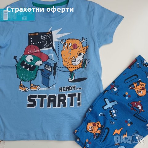 Нови 3 - 6 годишни Тениски къси панталонки , снимка 3 - Детски комплекти - 42117997