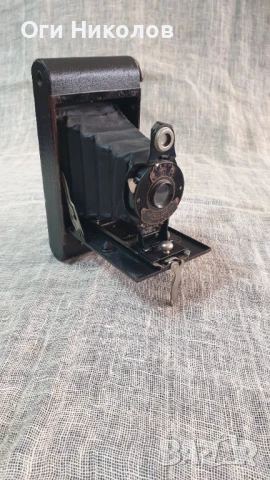 Старинен мехов  фотоапарат KODAK USA