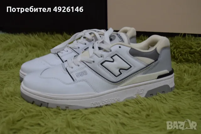 ЧИСТО НОВИ! New Balance 550 White/Grey
