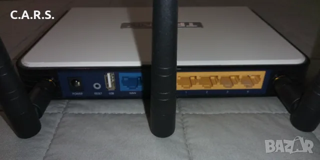 Гигабитов Рутер TP-Link TL-WR1043ND с USB порт, снимка 3 - Рутери - 55927174