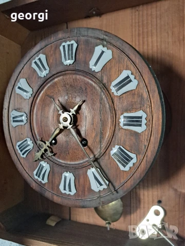 ретро стенен часовник, снимка 6 - Стенни часовници - 51004787