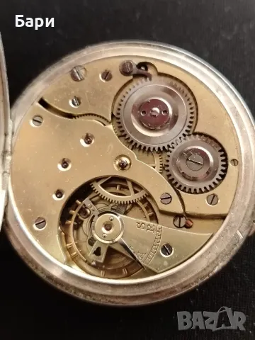 Джобен сребърен часовник Helvetia , снимка 12 - Антикварни и старинни предмети - 49552739