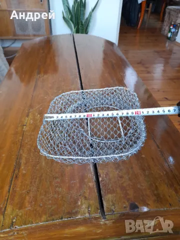 Стара метална пазарска чанта #3, снимка 5 - Други ценни предмети - 47439970