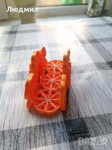 Квилинг салфетници, снимка 6 - Декорация за дома - 39954074