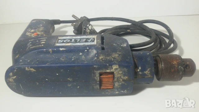 Бормашина/дрелка ELTOS BU 101 420W STEEL ⌀10mm BETON ⌀10mm, снимка 11 - Бормашини - 51227401