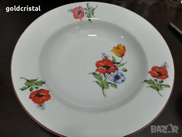 стар български порцелан чинии