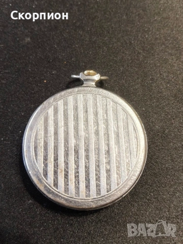 Джобен часовник - Молния - СССР - 18 РУБИНА - ПЕРФЕКТЕН, снимка 4 - Джобни - 47156792