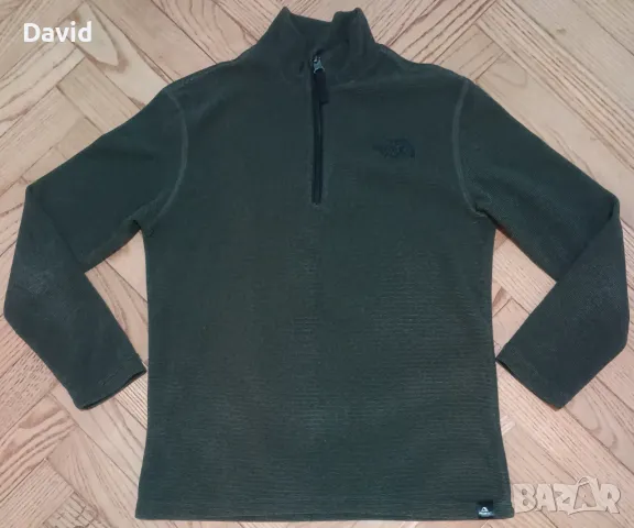 Оригинална поларена детска горница The North Face Half Zip