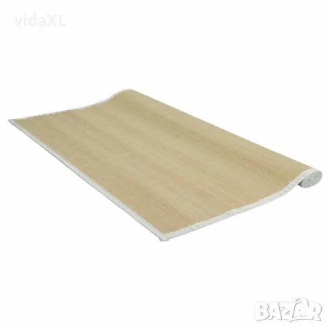 vidaXL Бамбуков килим, 160x230 см, естествен цвят, снимка 3 - Килими - 56146453