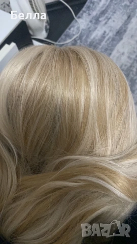 НОВА естествена перука! 100% високо качество, снимка 4 - Аксесоари за коса - 52065930