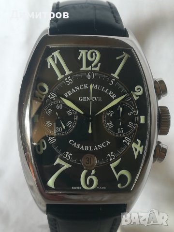 Francк Muller Casablanca Chrono XL - Оригинал, снимка 3 - Луксозни - 35601306