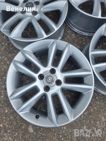 4бр.Алуминиеви джанти за Опел 4х100х17цола ЕТ44,7j Внос от Германия. , снимка 2 - Гуми и джанти - 50481899
