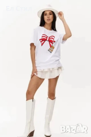 ⭐️Дамски и мъжки тениски
Цена 28.00 лв
Права кройка
Размери xs s m l xl xxl xxxl xxxxl

, снимка 7 - Тениски - 50747583