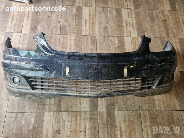 Mercedes B класа предна броня черен цвят добро състояние здрава 