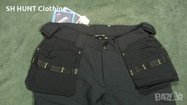 Bekken & Strom MOELV HÅNDVERKSBUKSE 4-VEIS STRETCH SVART Work Pant размер XL еластичен работен W2-61, снимка 8 - Панталони - 51993907