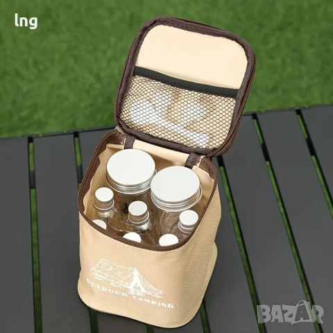 Продавам: Къмпинг/Пикник Комплект за Подправки, Сосове и Дресинг (Преносим), снимка 4 - Хладилни чанти - 50927711