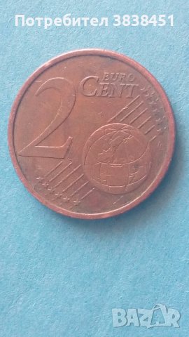 2 Euro Cent 2007 г. Германия