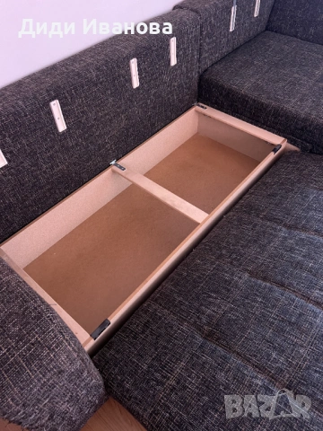 3/4-местен разтегателен диван, снимка 5 - Дивани и мека мебел - 54225133