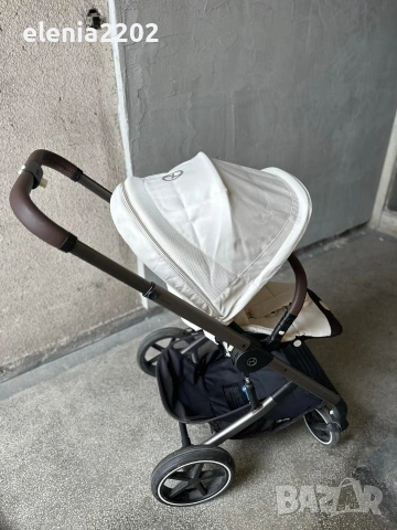 Cybex Balios S Lux, Seashell Beige, снимка 4 - Детски колички - 53931241
