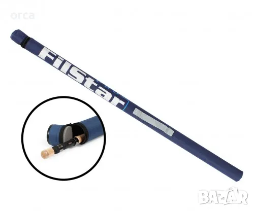 🎣 Твърд калъф за въдица – FilStar Cordura Case (единичен тубус) 🎒, снимка 2 - Такъми - 44523954