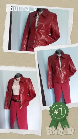 Лотове / M / XL - Лот от кадифено яке с пола / Червен лот / Естествена кожа яке и Дънки , снимка 13 - Други - 48728214