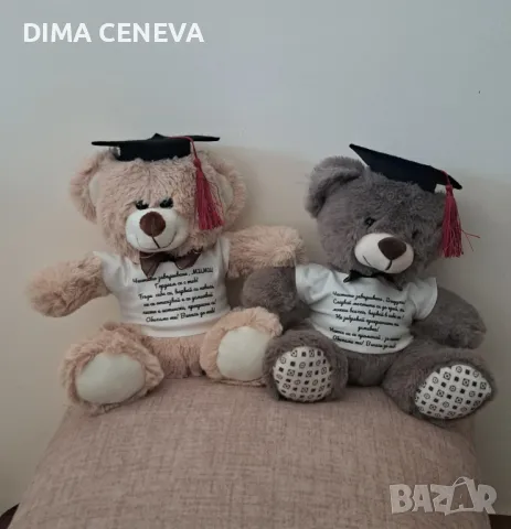 Абитуриент мече шапка и тениска, снимка 10 - Шапки - 49610617