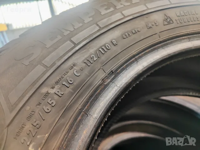 2бр.зимни гуми 225/65/16C Semperit, снимка 6 - Гуми и джанти - 56547507