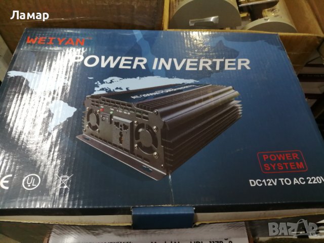Комбиниран инвертор инвертори 12V към 220V със зарядно за акумулатори 15А. Мощности от 800W до 1800W, снимка 6 - Друга електроника - 39827526