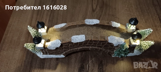 Нови LED светещ мост и врата за Коледни селца на фирмата MAGIC VILLAGE, снимка 10 - Декорация за дома - 52188450