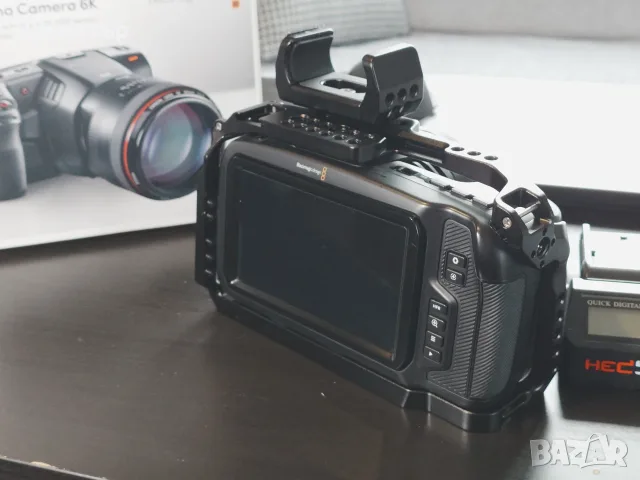 Кино камера Blackmagic Pocket Cinema Camera 6K G1 , снимка 6 - Камери - 56079554