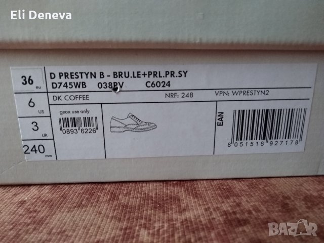 Обувки  GEOX, снимка 6 - Дамски ежедневни обувки - 31925059