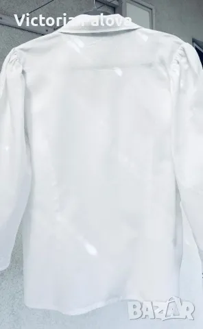 Скъпа бяла риза/блуза H. MOSER Австрия, снимка 12 - Ризи - 49626005