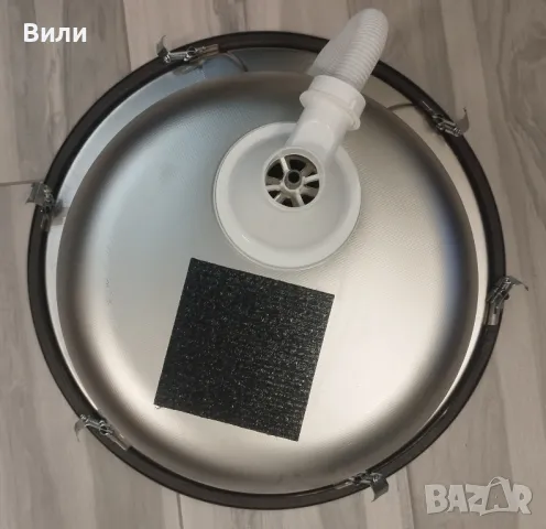 Кухненска мивка за вграждане от неръждаема стомана, снимка 8 - Мивки - 49573222